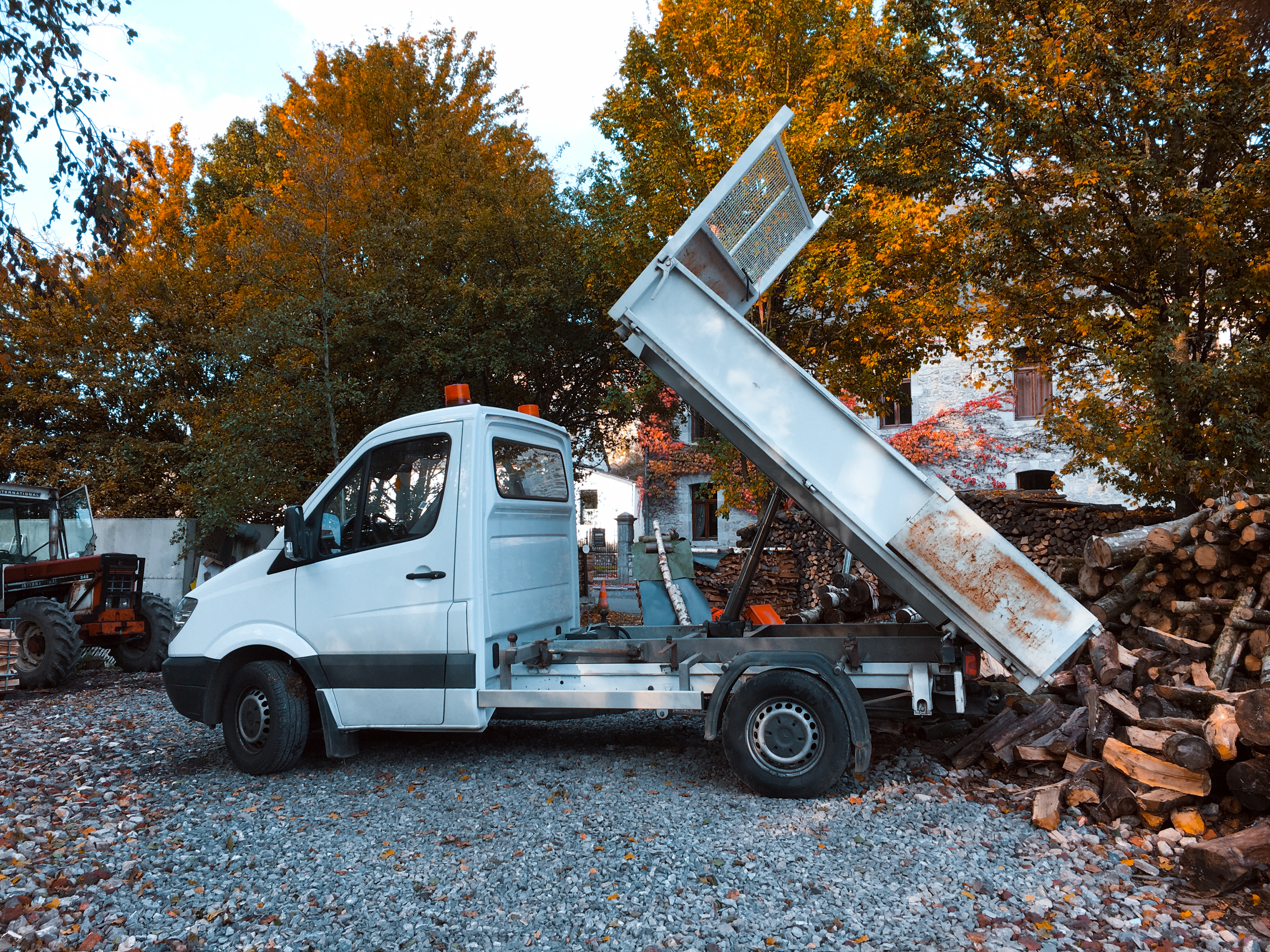 photographie d'un camion